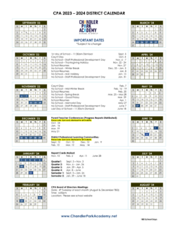 CPA 2023-24 District Calendar